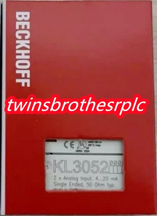 Unopen New in box BECKHOFF KL3052 PLC Module KL3052 KL3052