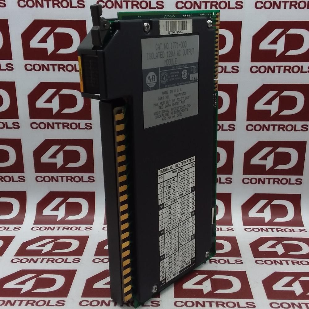 1771-ODD | Allen Bradley | PLC-5, Digital Output Card 120VAC, Used, Ser A