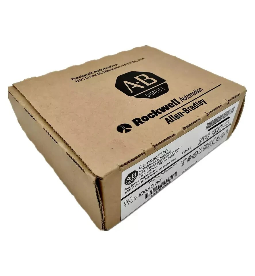 New Allen Bradley 1769-IQ6XOW4 Compact I/O 24VDC Input Relay Output Module