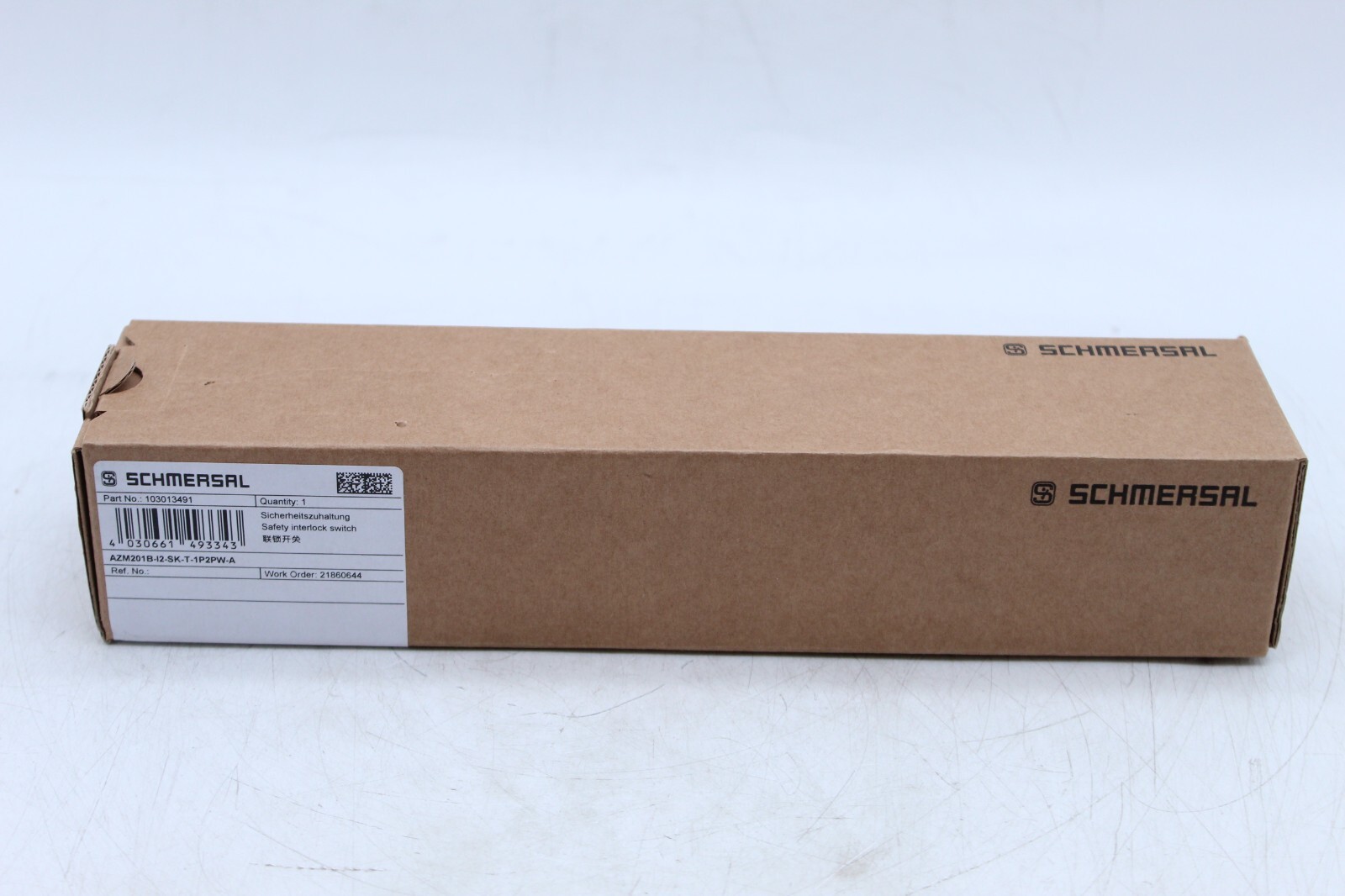 Schmersal AZM201B-I2-SK-T-1P2PW-A safety interlock 103013491, (NEW) ORIGINAL …