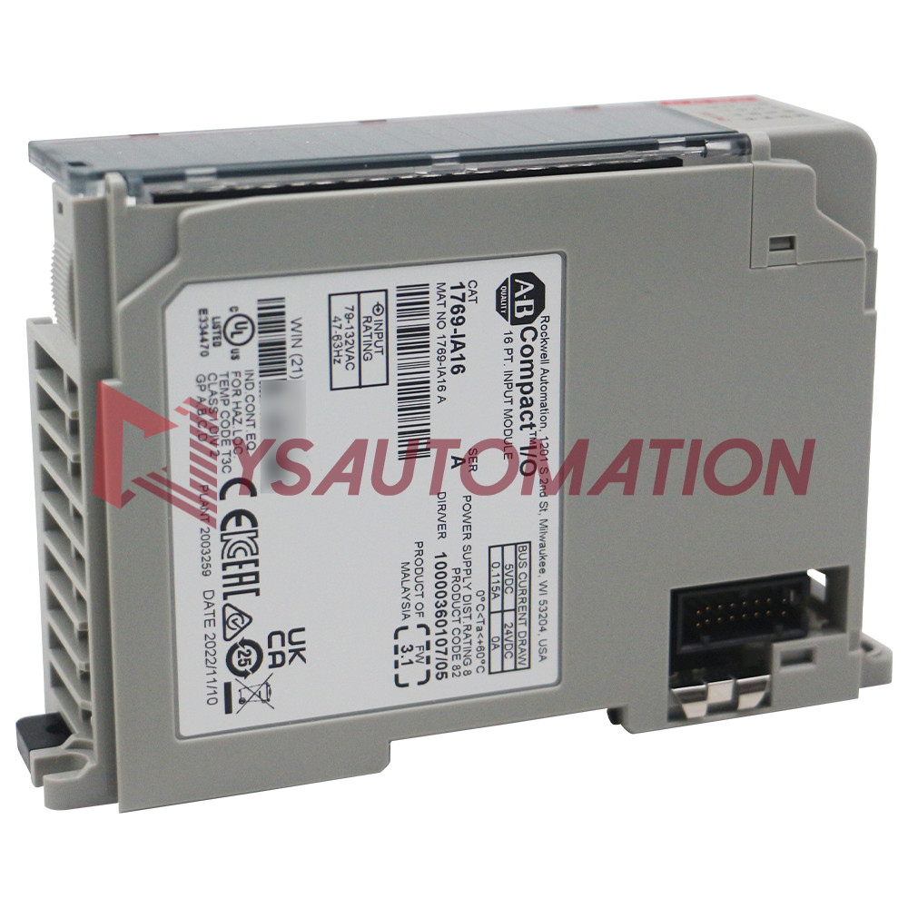 Allen Bradley 1769-IA16 CompactLogix 16 Point 120VAC Digital Input Module🔥UPS🔥