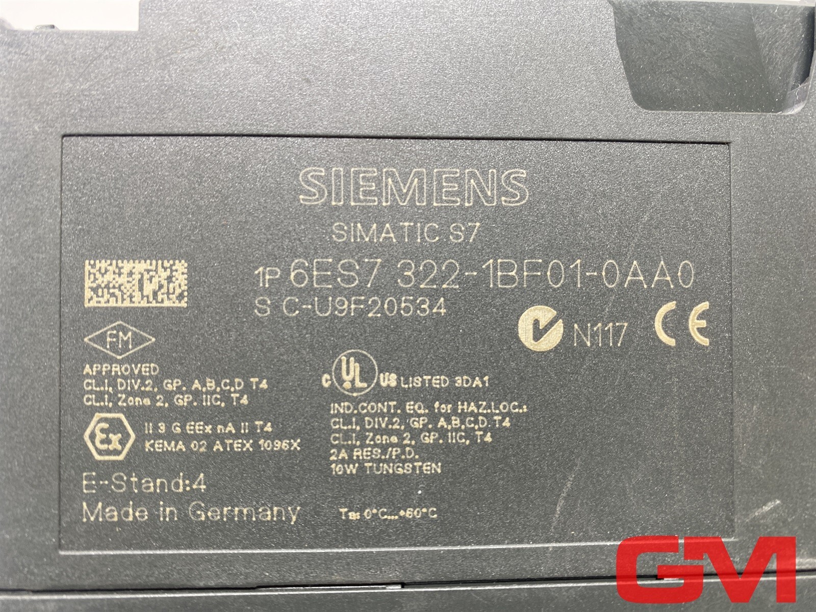 Siemens Digital Output 6ES7322-1BF01-0AA0 E: 04 Slightly Damaged