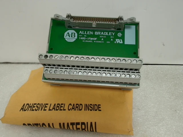 Allen Bradley 1492-1FM40F /A Interface Module Terminal Block Rev A-New No Box
