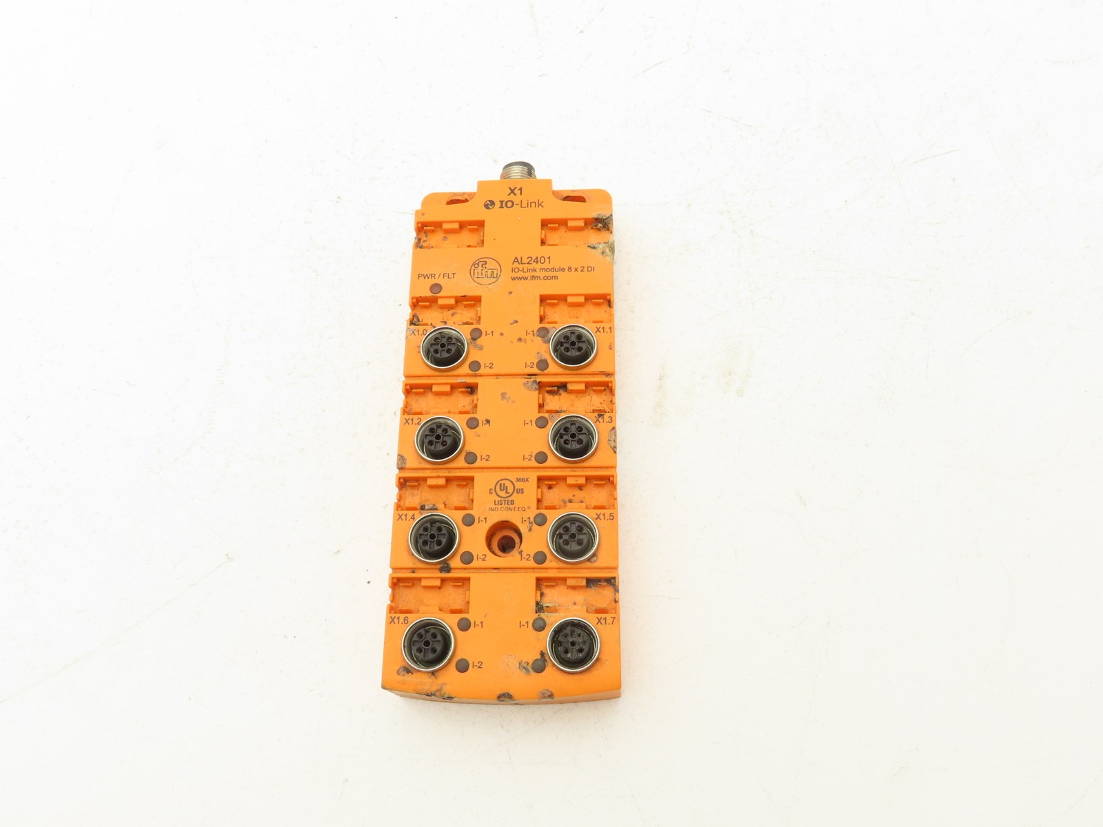 IFM AL2401 IO-Link Compact Line Module 8 x 2 Inputs M12 IP67 18-30 VDC