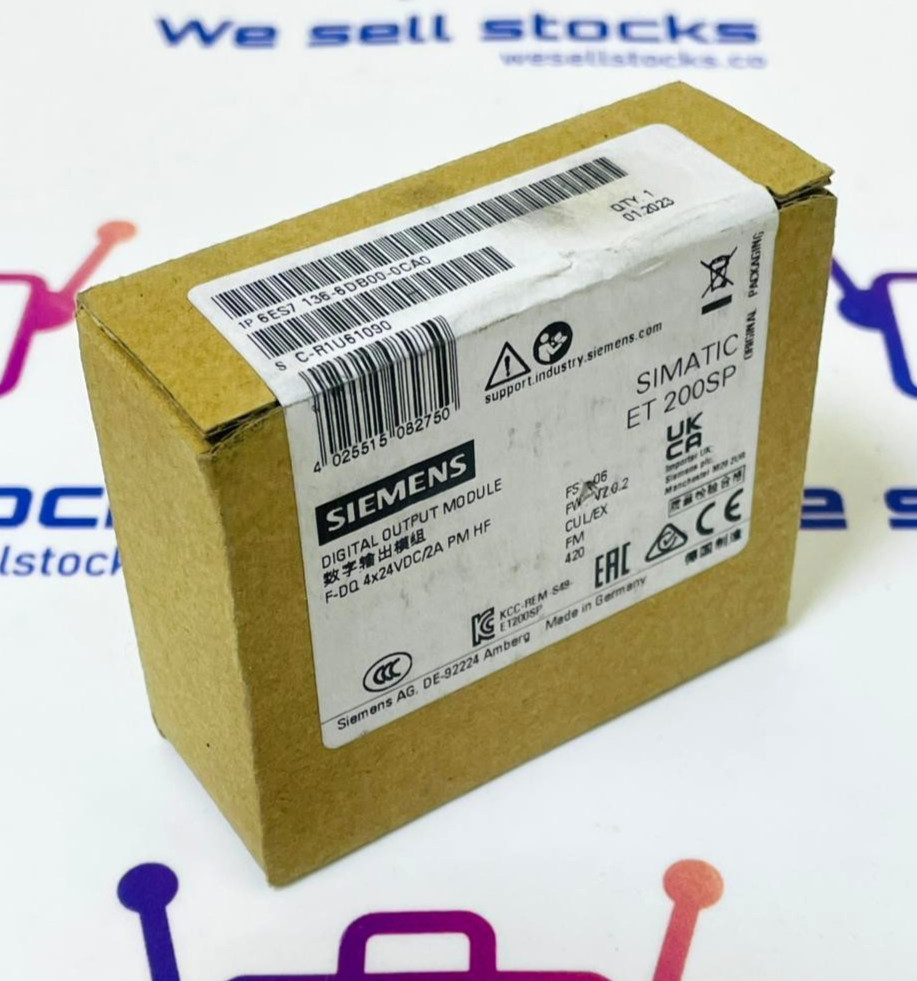 SIEMENS ET200SP Output Module 6ES7136-6DB00-0CA0