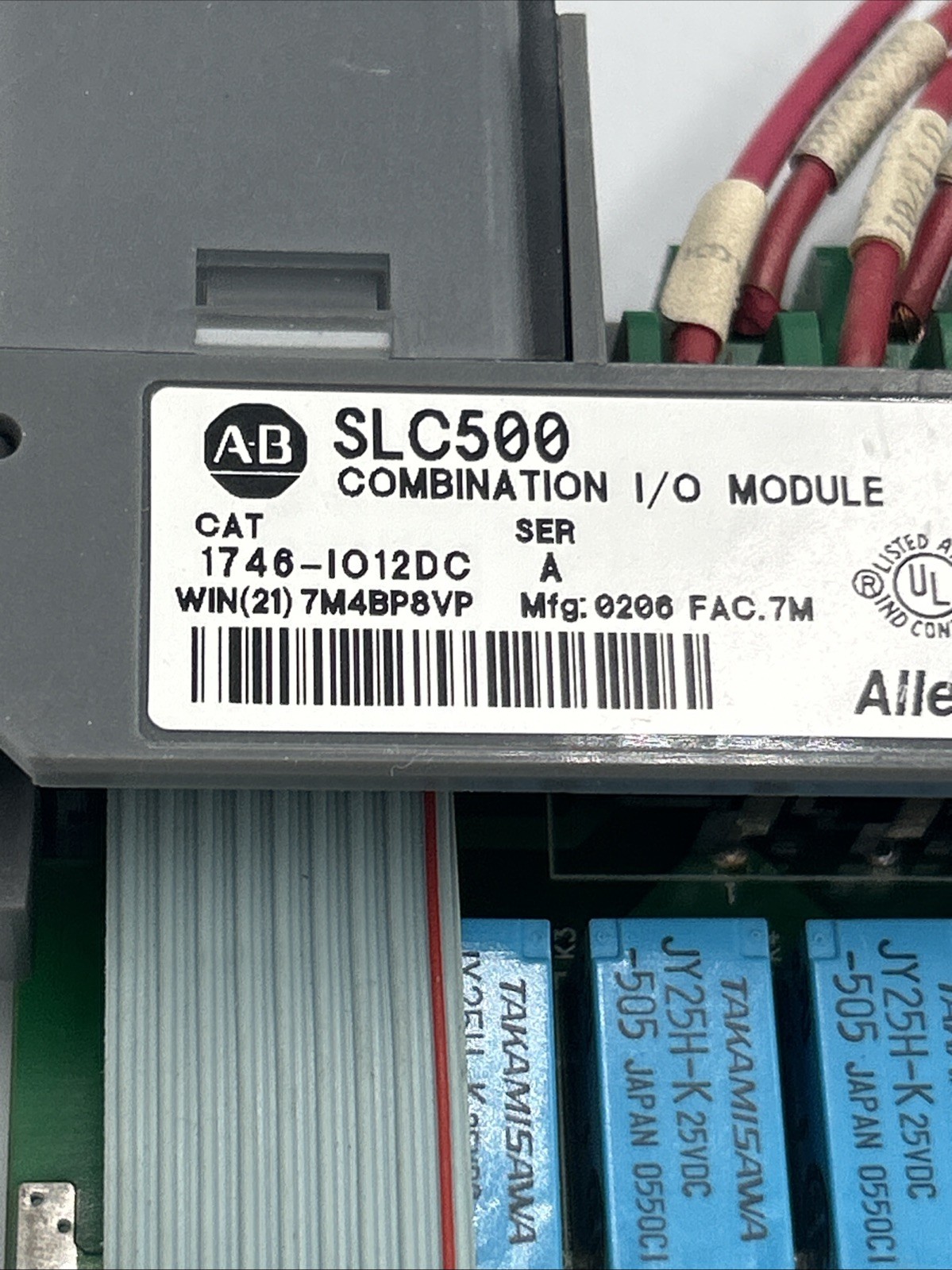 Allen-Bradley 1746-IO12DC SLC 500 Combination I/O Module 10-30VDC PLC
