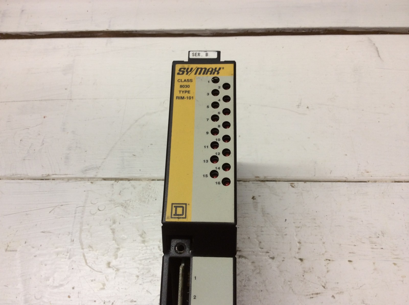 Square D Sy/Max 8030-RIM101 Input Module RIM101 RIM-101 Ser. B SyMax
