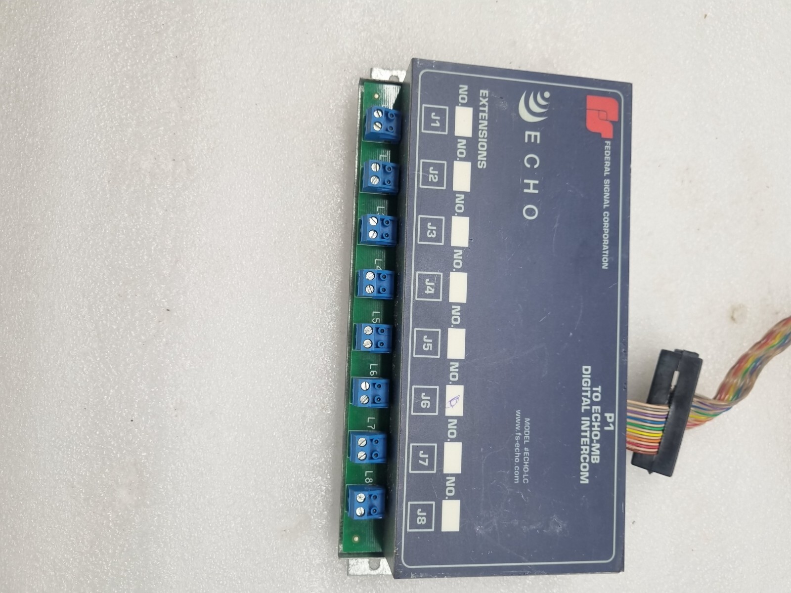 FEDERAL SIGNAL CORPORATION ECHO-MB DIGITAL INTERCOM ECHO-LC FREE FAST SHIP