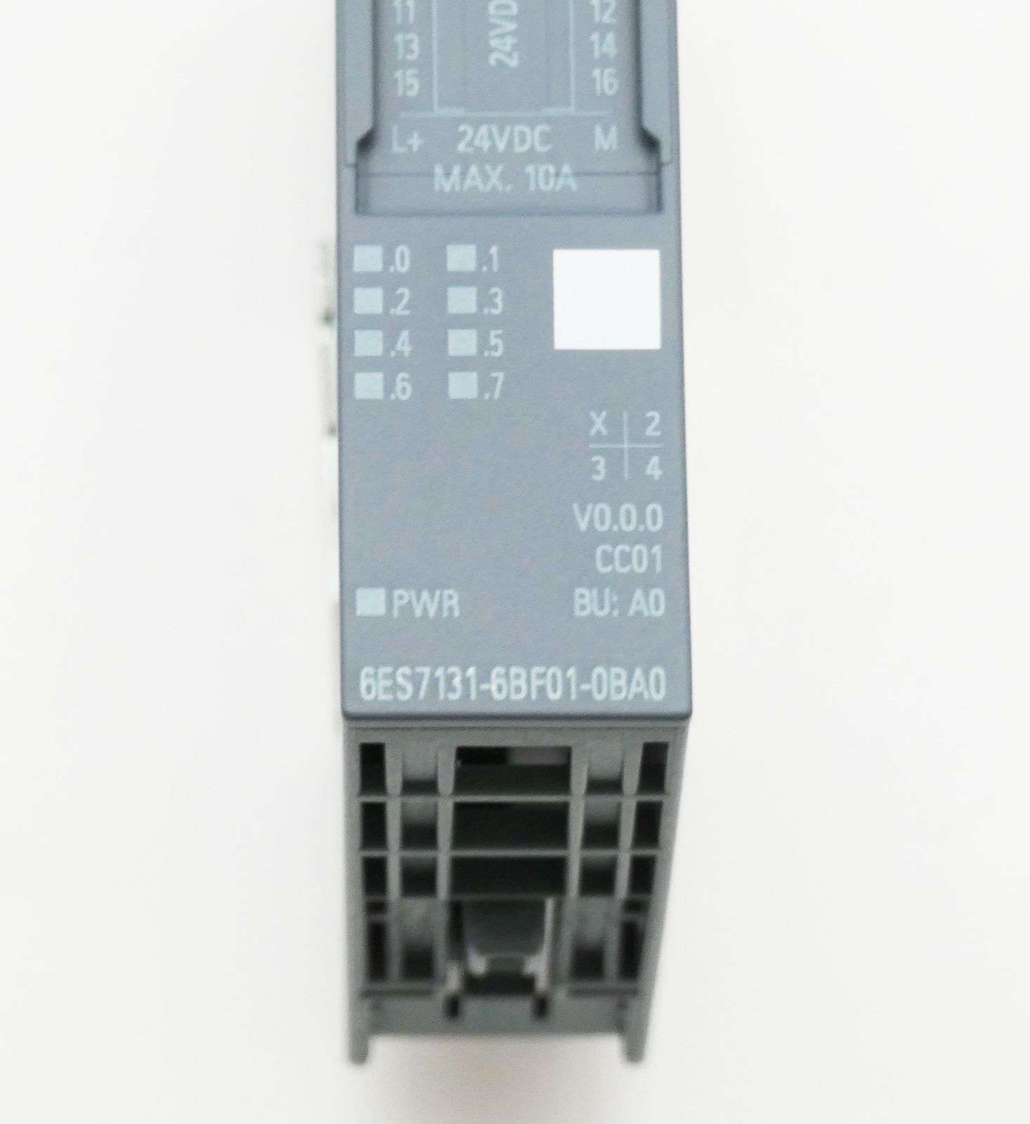2x Siemens SIMATIC S7 6ES7 131-6BF01-0BA0 E:01 V0.0.0 Input Module -used-