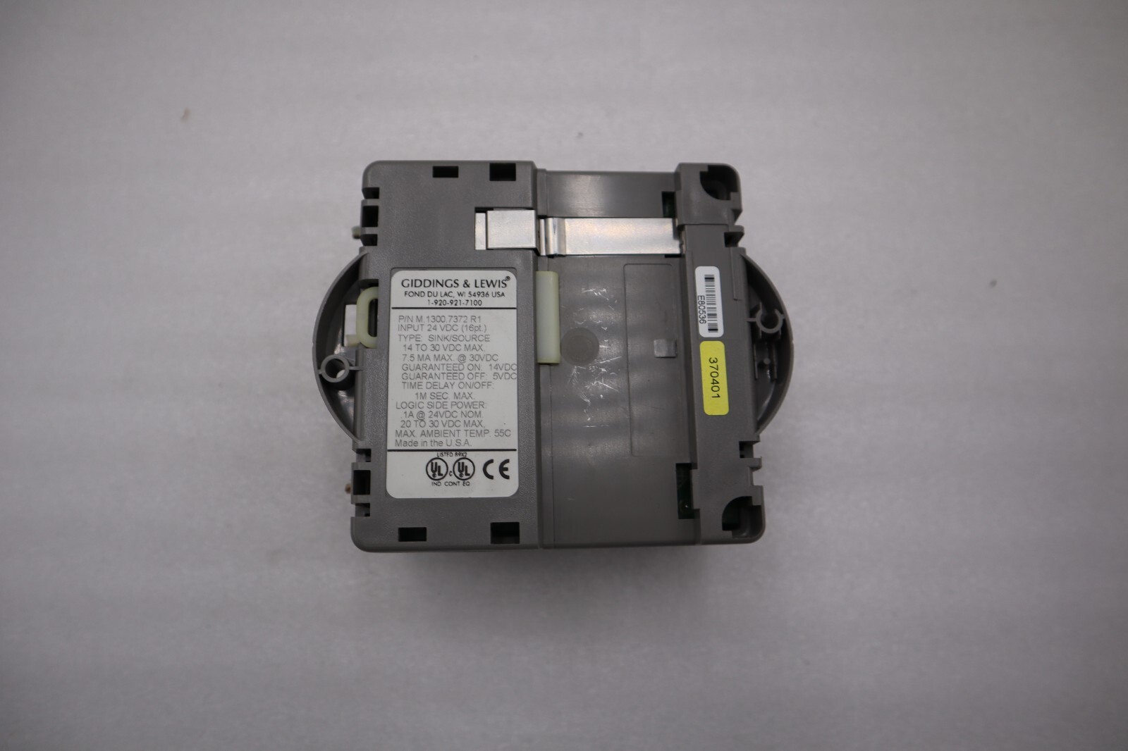 Giddings & Lewis M.1300.7372 R1 Input Module 24VDC SINK/SOURCE STOCK 5175A