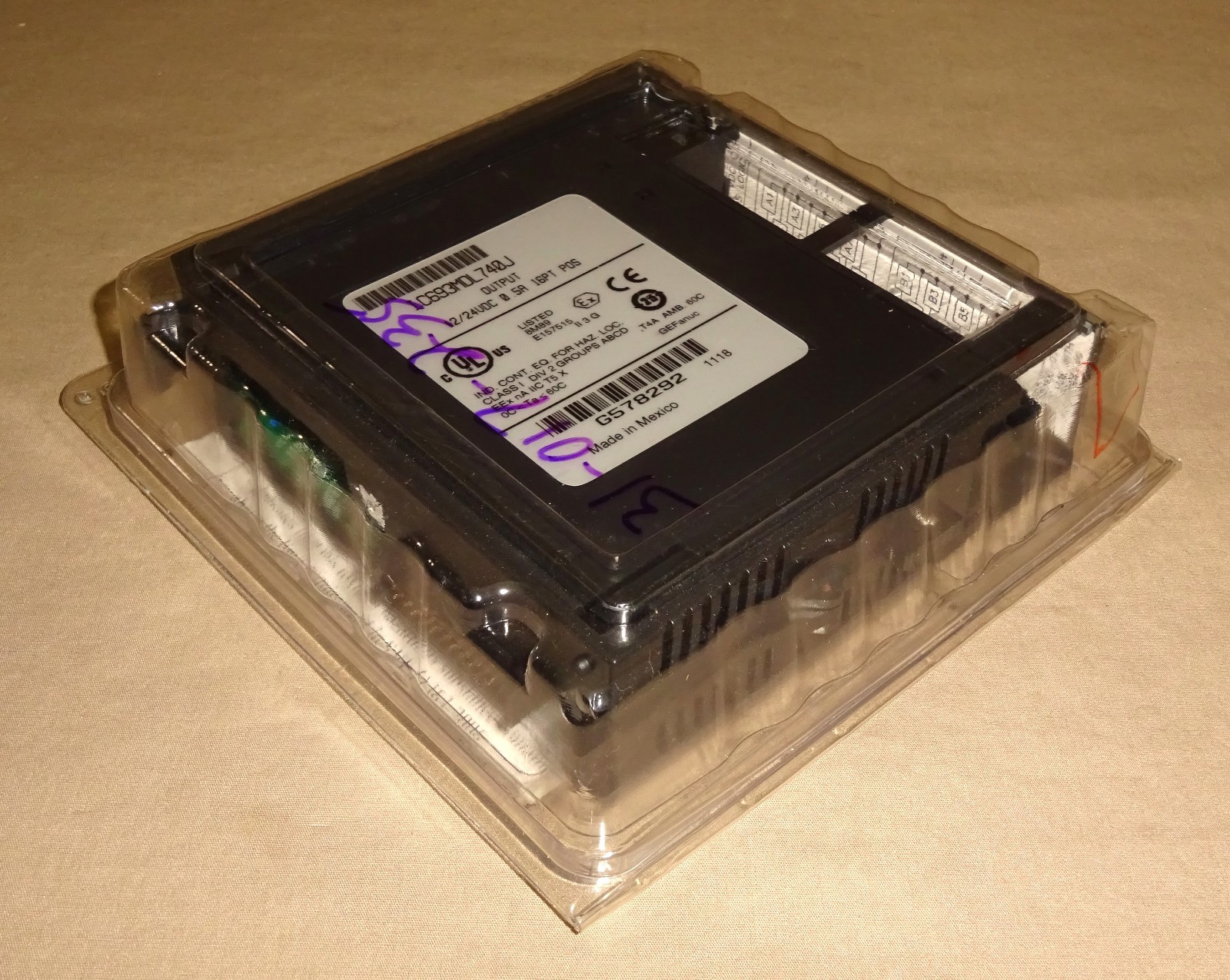 GE Fanuc IC693MDL740J Module General Electric NEW