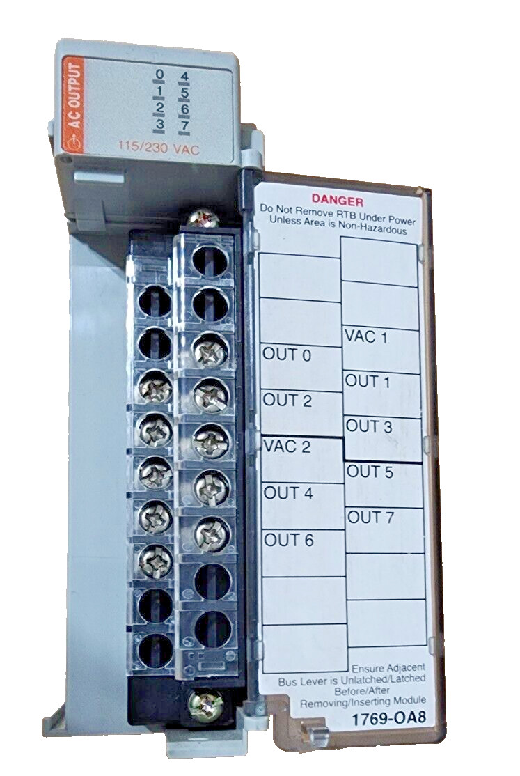 Allen Bradley 1769-OA8 / 1769OA8 CompactLogix Output Module Ser, B