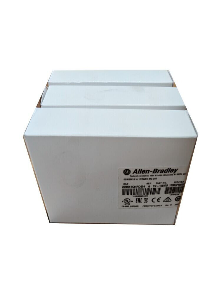 AB 2080-IQ4OB4 Digital Input and Output Module PLC Spot Goods Expedited Shipping