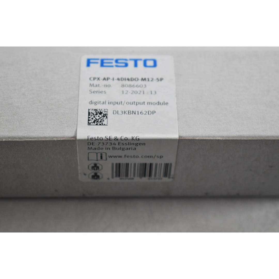 NEW Festo CPX-AP-I-4DI4DO-M12-5P 8086603 Digital IO Module Remotio