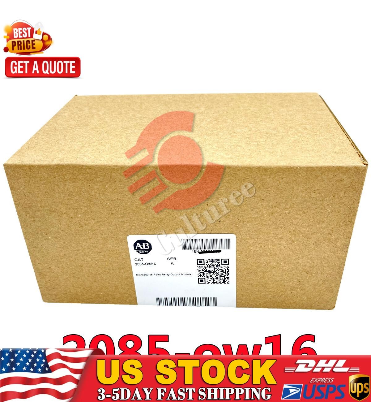 NEW 2085-OW16 Allen-Bradley Micro800 16 Point Relay Output Module Fast US