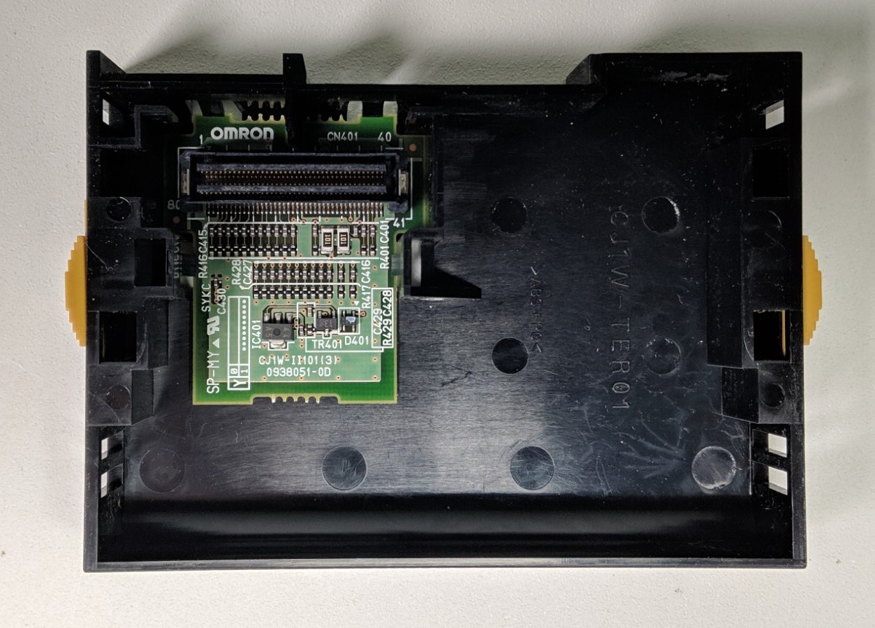 Omron Sysmac End Plate CJ1W-TER01 End Cover