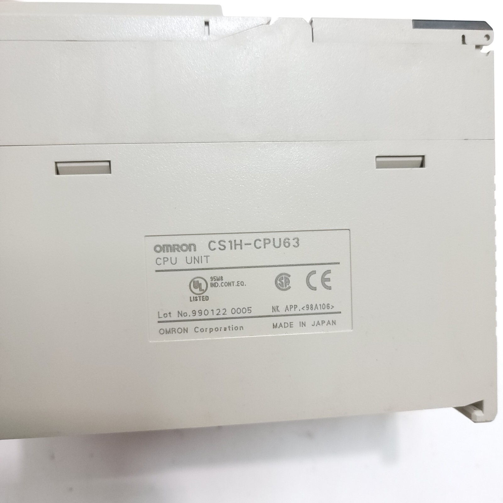 Omron CS1W-CPU63 CPU Unit