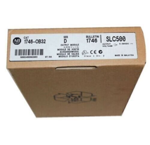 New Sealed AB 1746-OB32 SER D SLC 500 PLC Output Module
