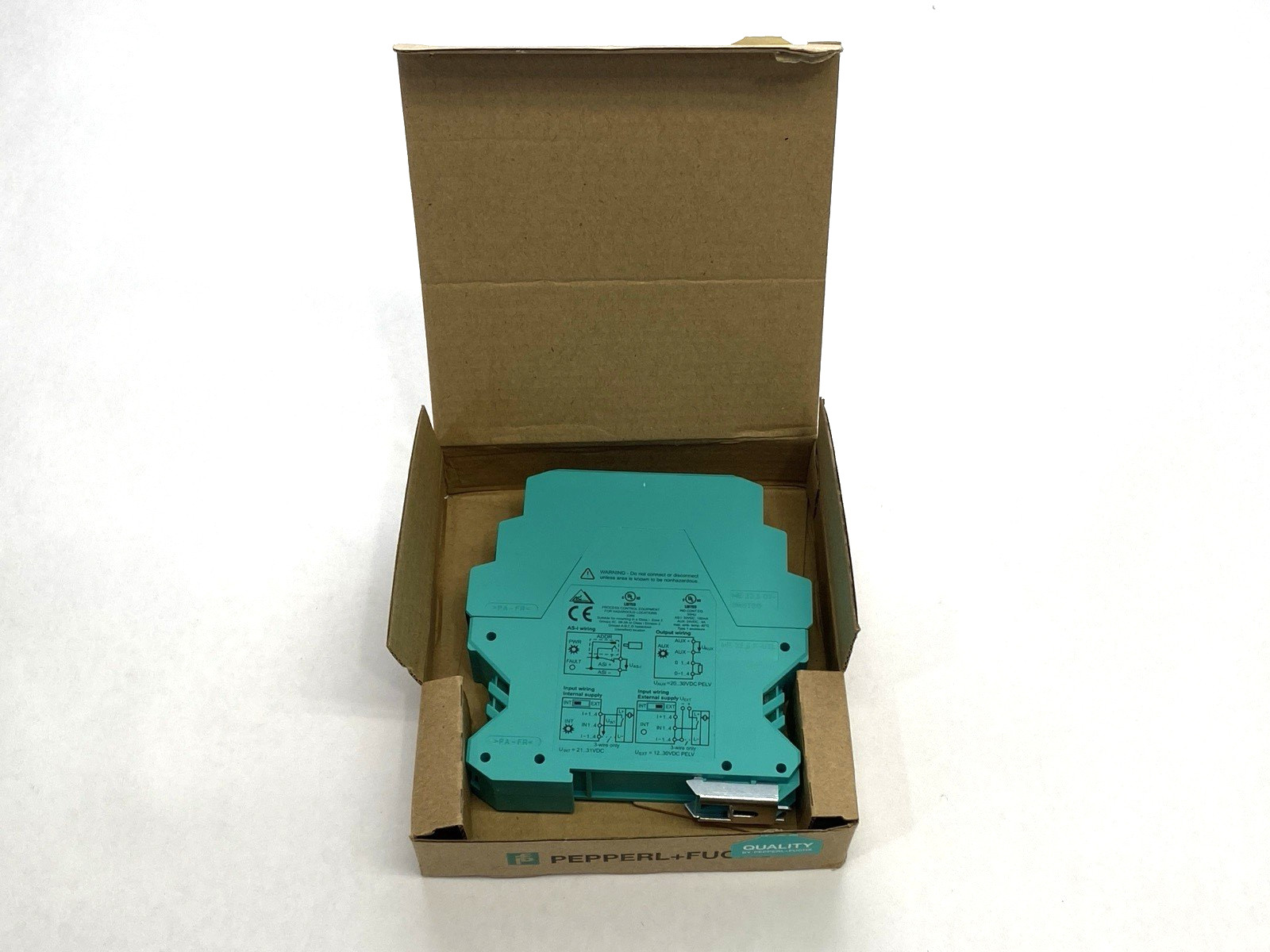 Pepperl+Fuchs VBA-4E4A-KE-ZEJQ/E2L AS-Interface Sensor Actuator Module 217801