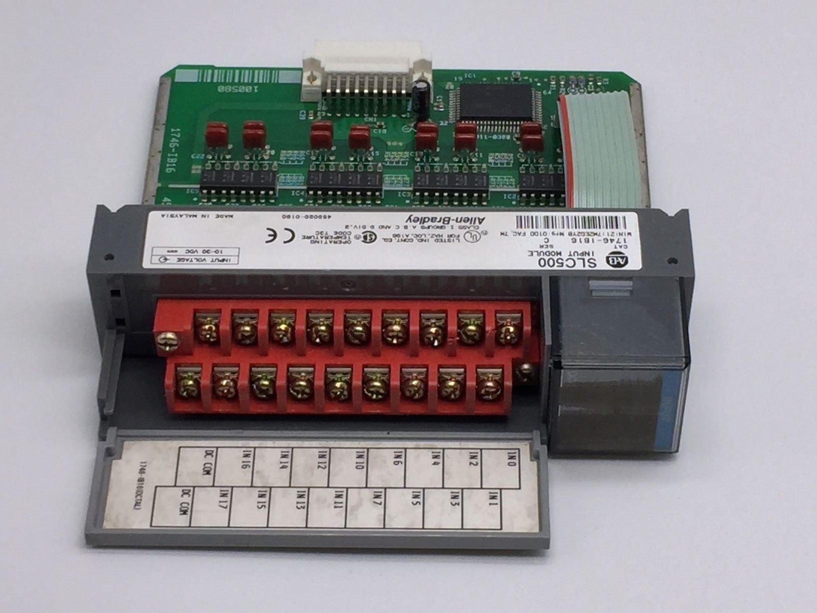 Allen-Bradley 1746-IB16 SER.C SLC 500 16-Channel Input Module