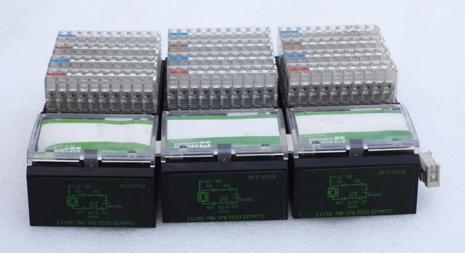 MURR ELEKTRONIK CUBE20 DI32 FIELDBUS DIGITAL EXPANSION INPUT MODULE ART NO.56112