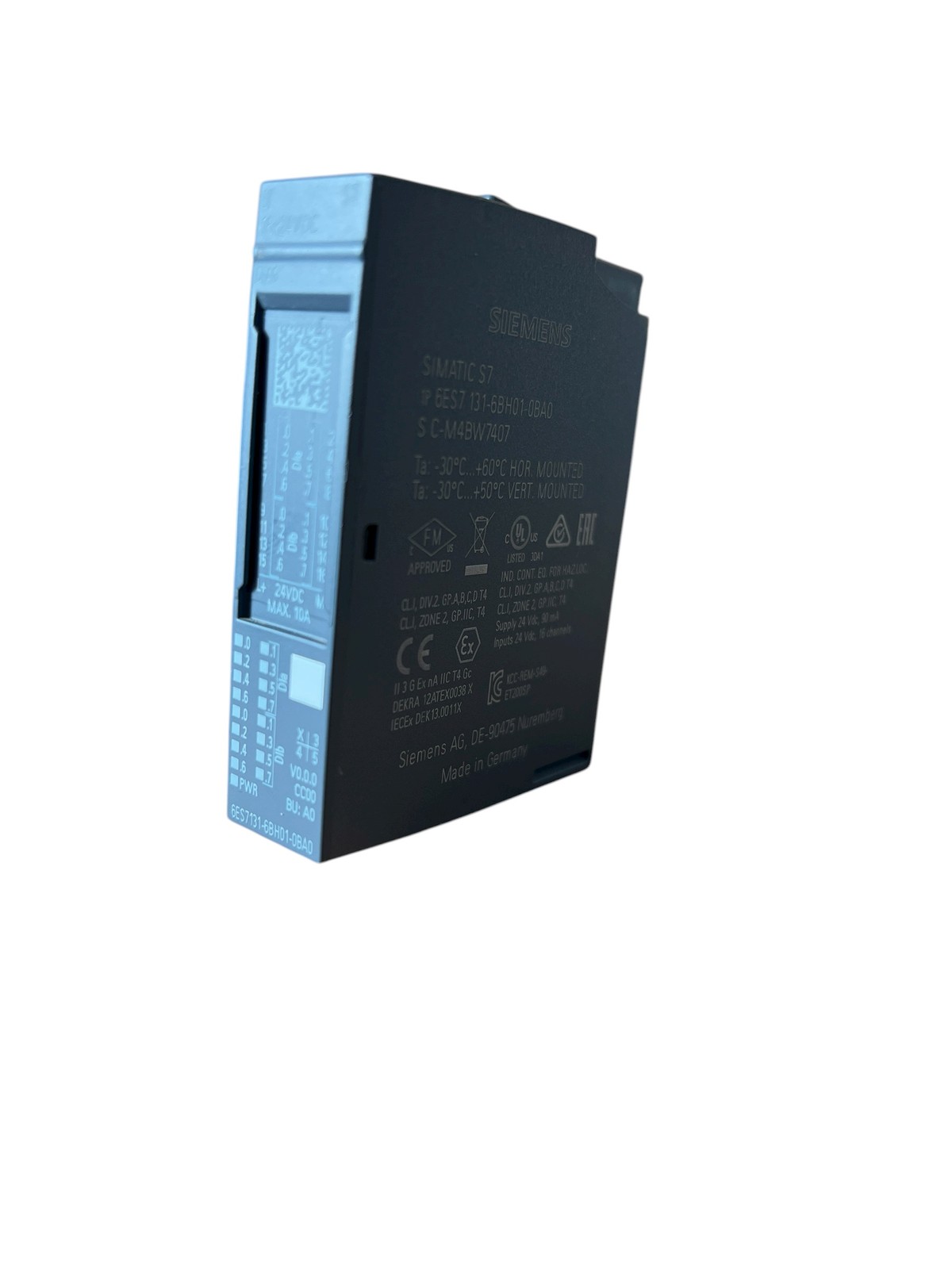 SIEMENS 6ES7131-6BH01-0BA0 SIMATIC ET 200SP Digital Input Module E:02 -used-