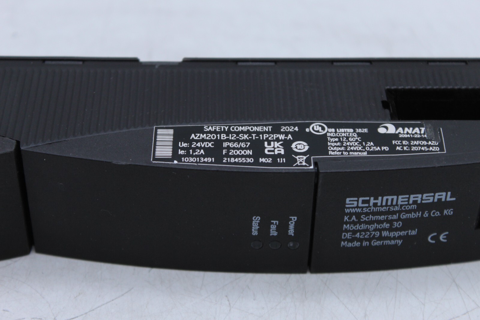 Schmersal AZM201B-I2-SK-T-1P2PW-A safety interlock 103013491, (NEW) ORIGINAL …