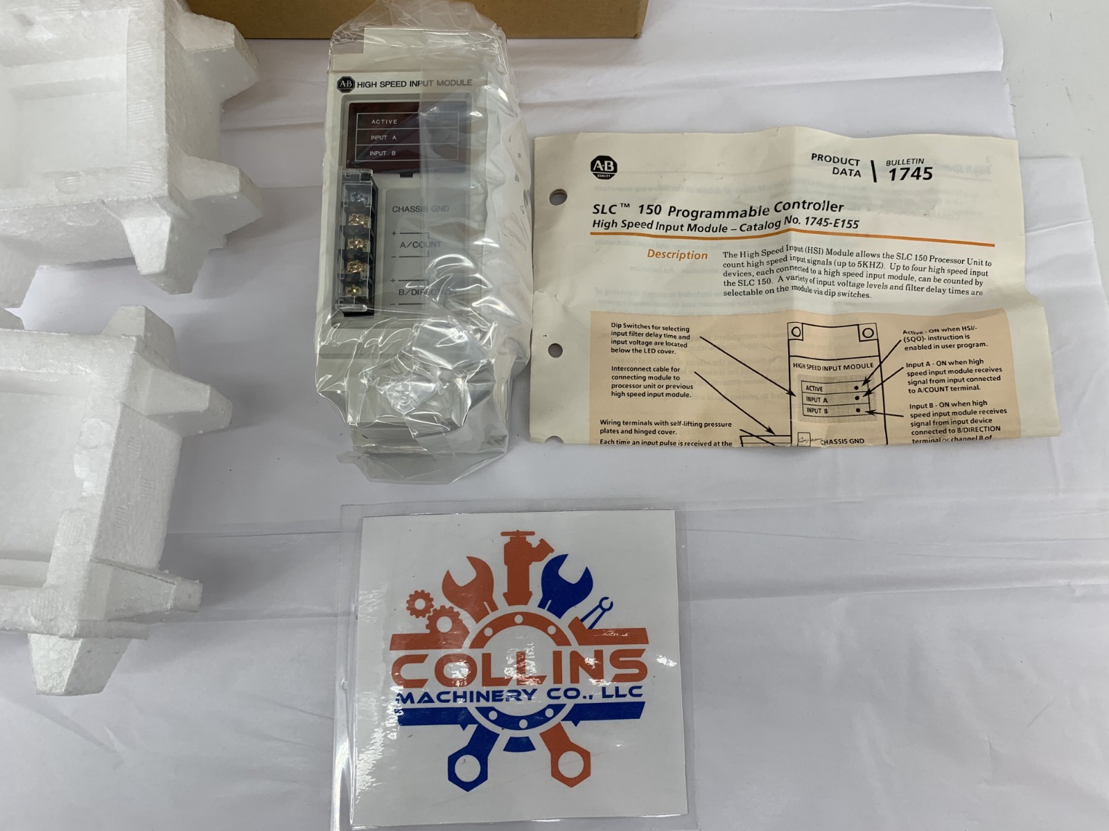 Allen-Bradley 1745-E155 High Speed Input (HSI) Expansion Module 5-24VDC