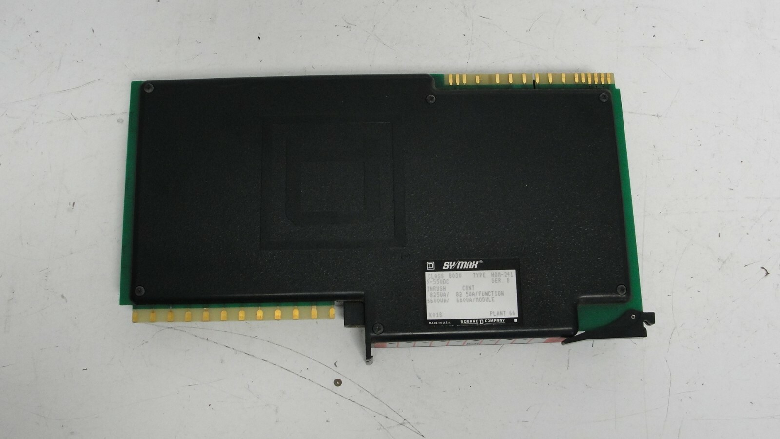Square D 8030 HOM-241 output module class 8030 SY/MAX series B 9-55VDC