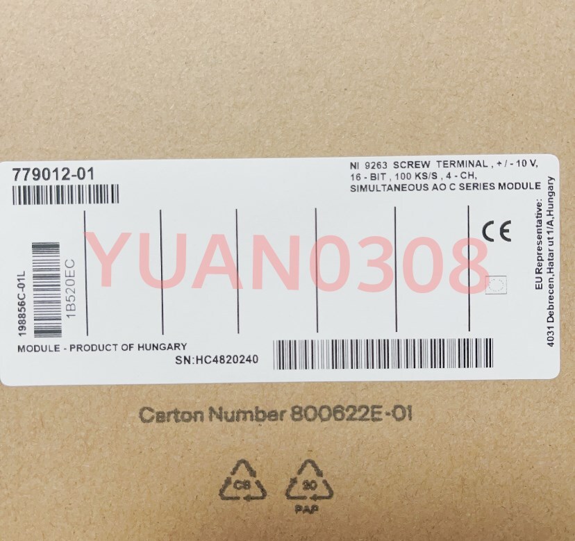 NEW NI 779012-01 NI9263 capture card FedEx DHL Fast delivery *Z