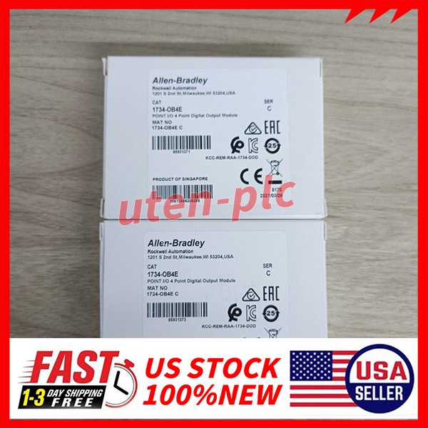 Allen Bradley 1734-OB4E Digital Output Module Ser C Free shipping