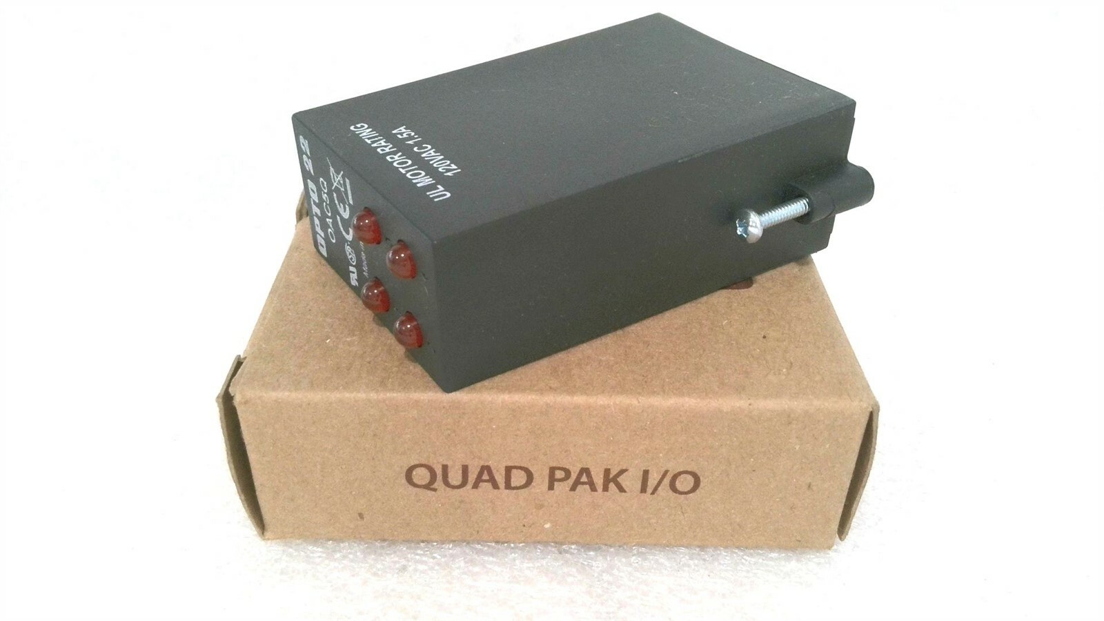 OPTO 22 OAC5Q I/O MODULE FOR USE WITH SOLID STATE RELAYS, 3A 5VDC 60HZ 120/240V