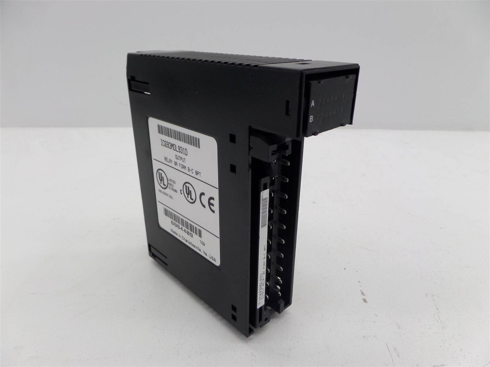 GE Fanuc IC693MDL931D Output Module Relay 8A Form B-C 8pt