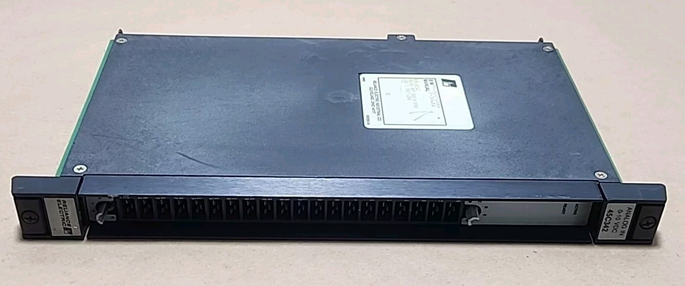 *PREOWNED* Reliance Electric 45C342 Analog Input Module 0-10Vdc 🇺🇸 + Warranty!