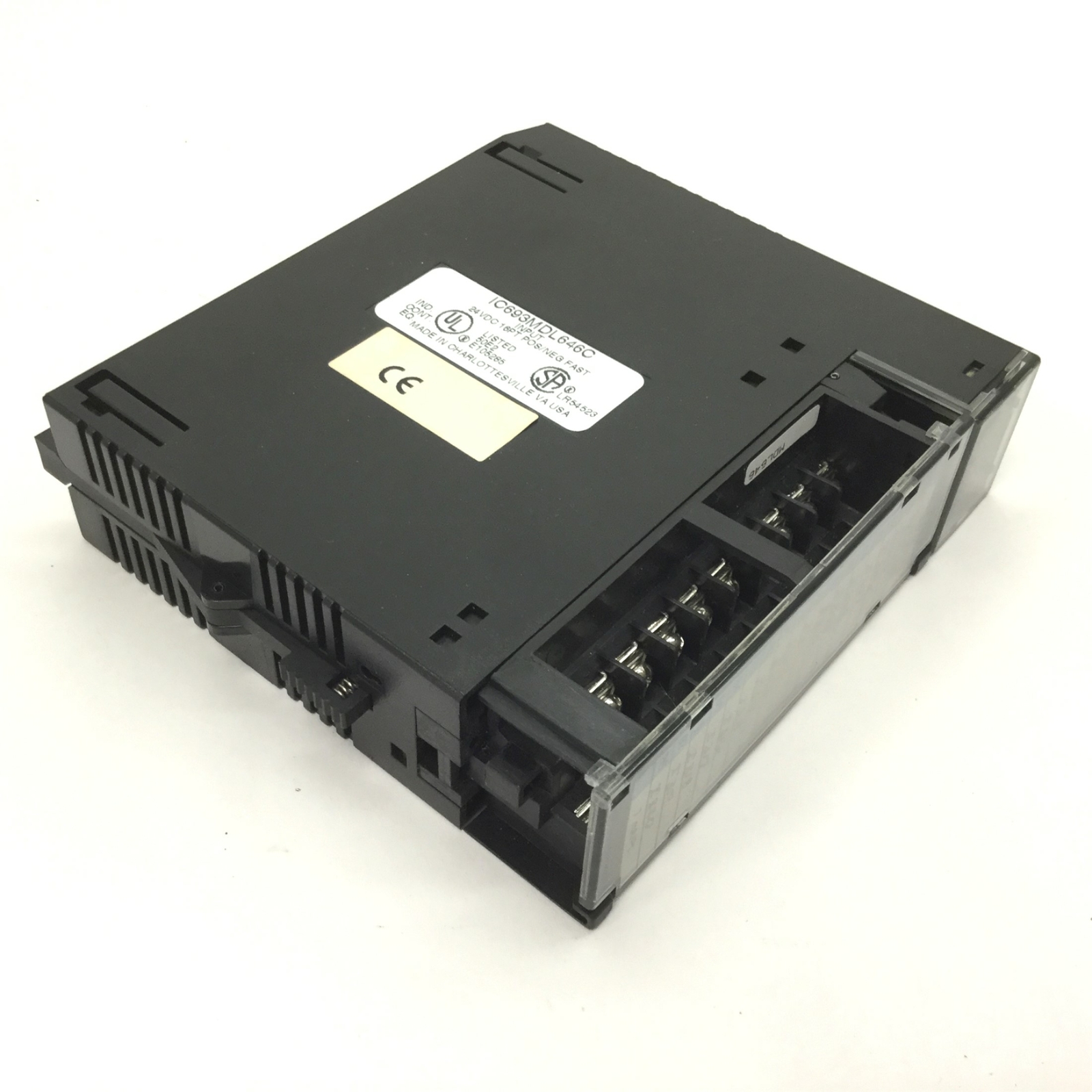 GE Fanuc IC693MDL646C Input Module Series 90-30, 24VDC 16PT, Pos/Neg Fast