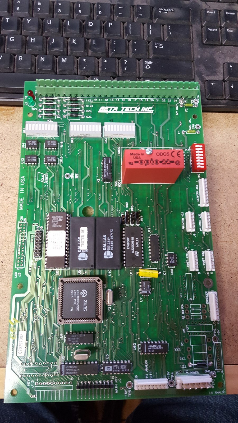 Beta Tech Inc BC-FSC-050-004 Input Board Weber Sure Torque Driver