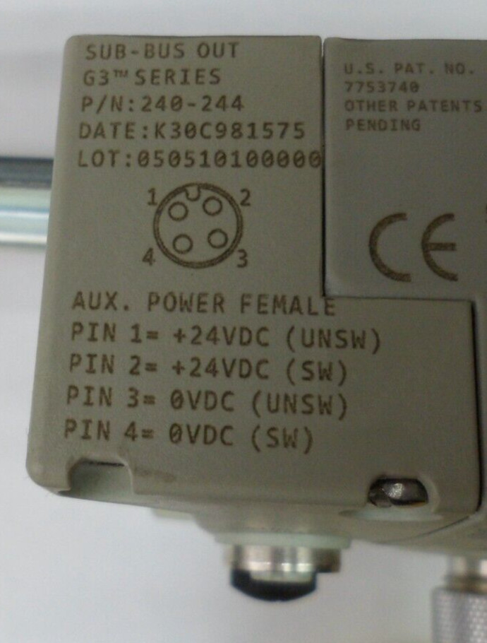 Numatics 240-239 Profibus-DP Module 240-244 Sub-Bus Out 219-828 Valve Driver