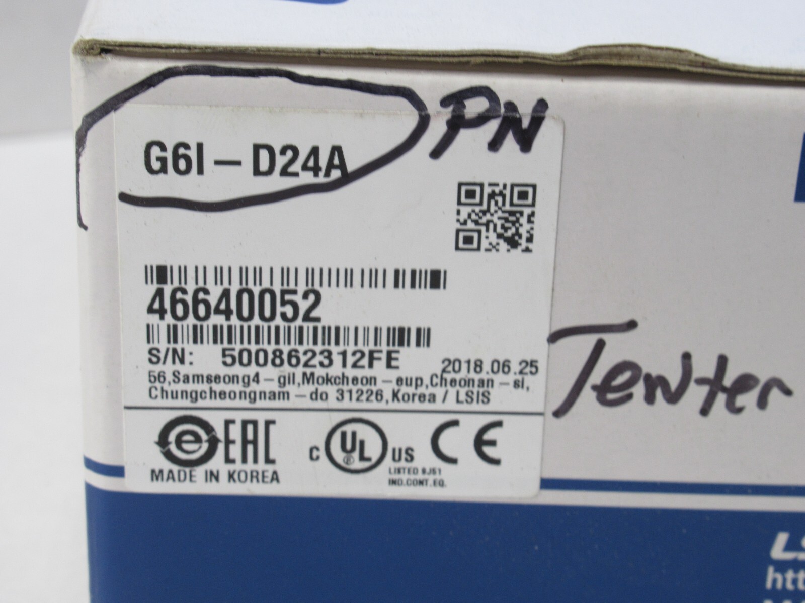 (NEW) LS / LSIS G6I-D24A , G6ID24A Input Module