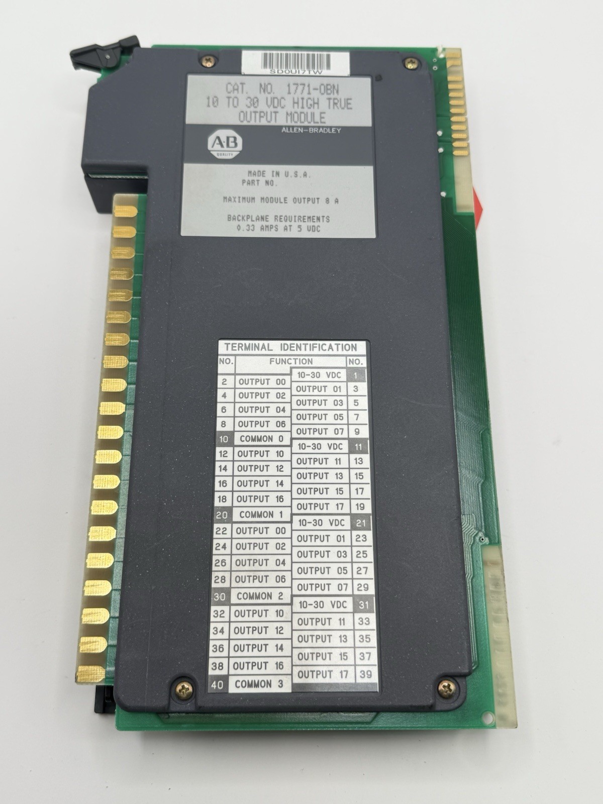 Allen-Bradley 1771-OBN 10 to 30 VDC High True Output Module