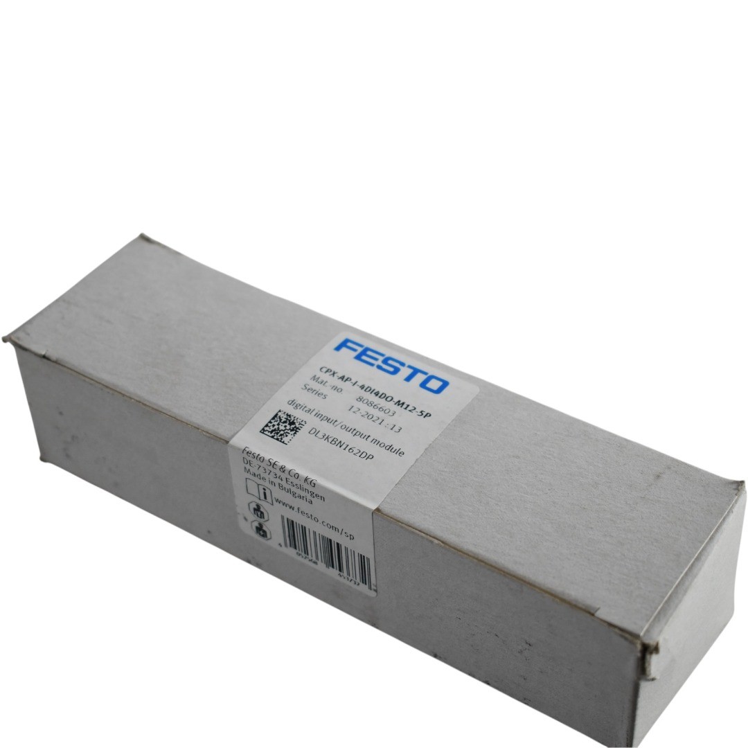 NEW Festo CPX-AP-I-4DI4DO-M12-5P 8086603 Digital IO Module Remotio