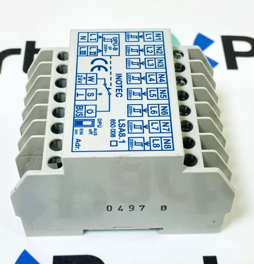 Inotec LSA8.1 8-Channel Mains Monitoring Module 850 008