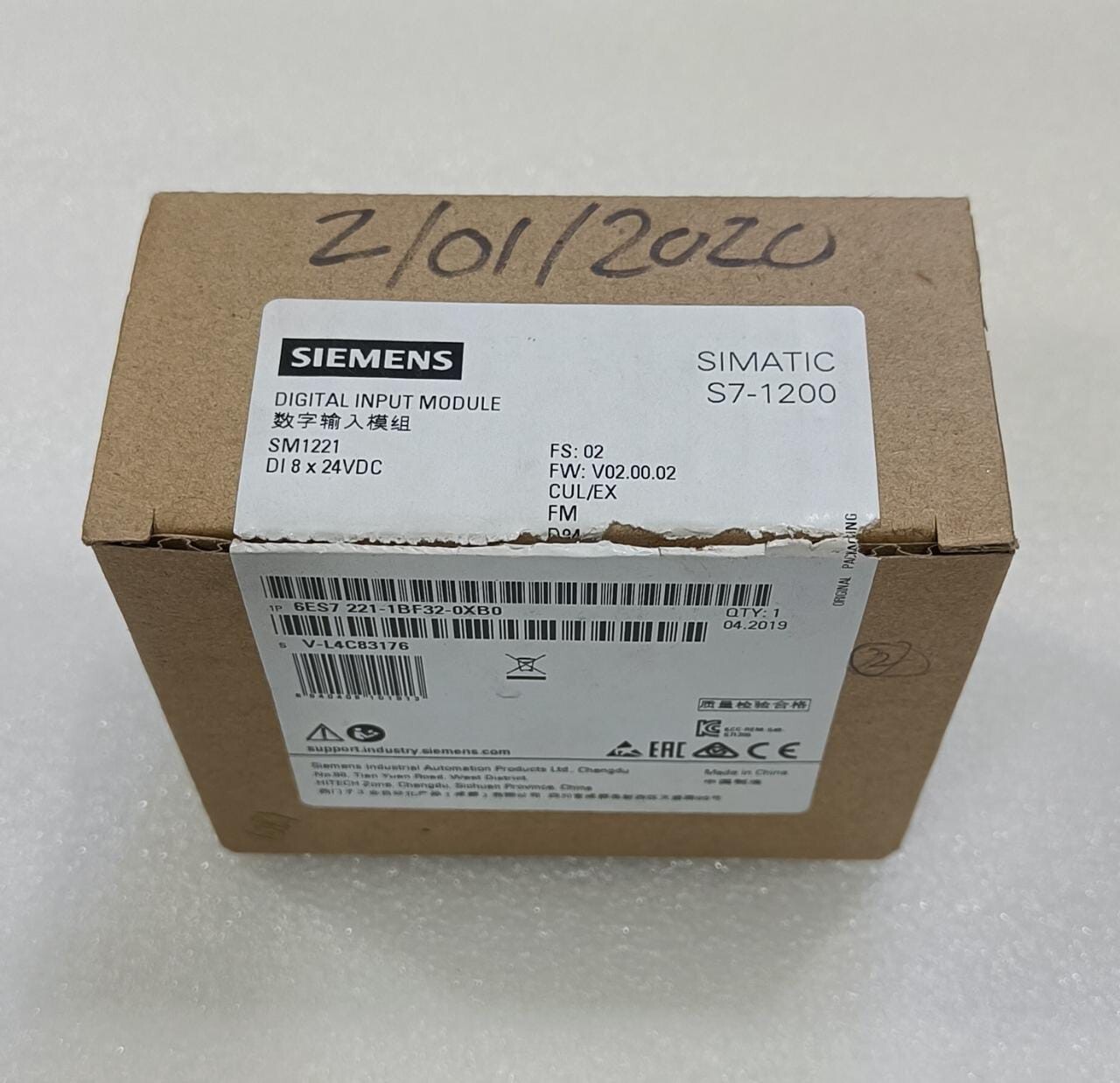 1PC NEW OPEN BOX Siemens 6ES7221-1BF32-0XB0 6ES7 221-1BF32-0XB0