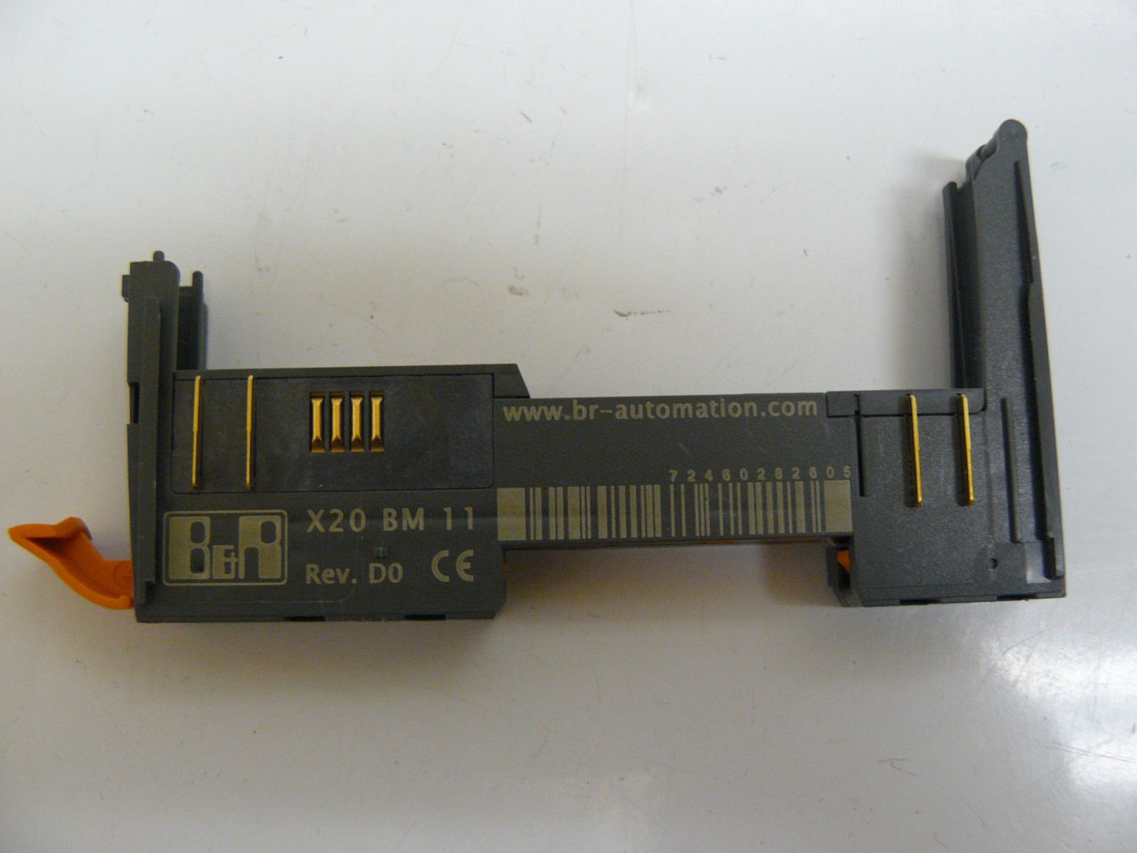 B&R AUTOMATION X20 BM 11 REV D0 BUS MODULE 24V I/O SUPPLY INTERCONNECTED