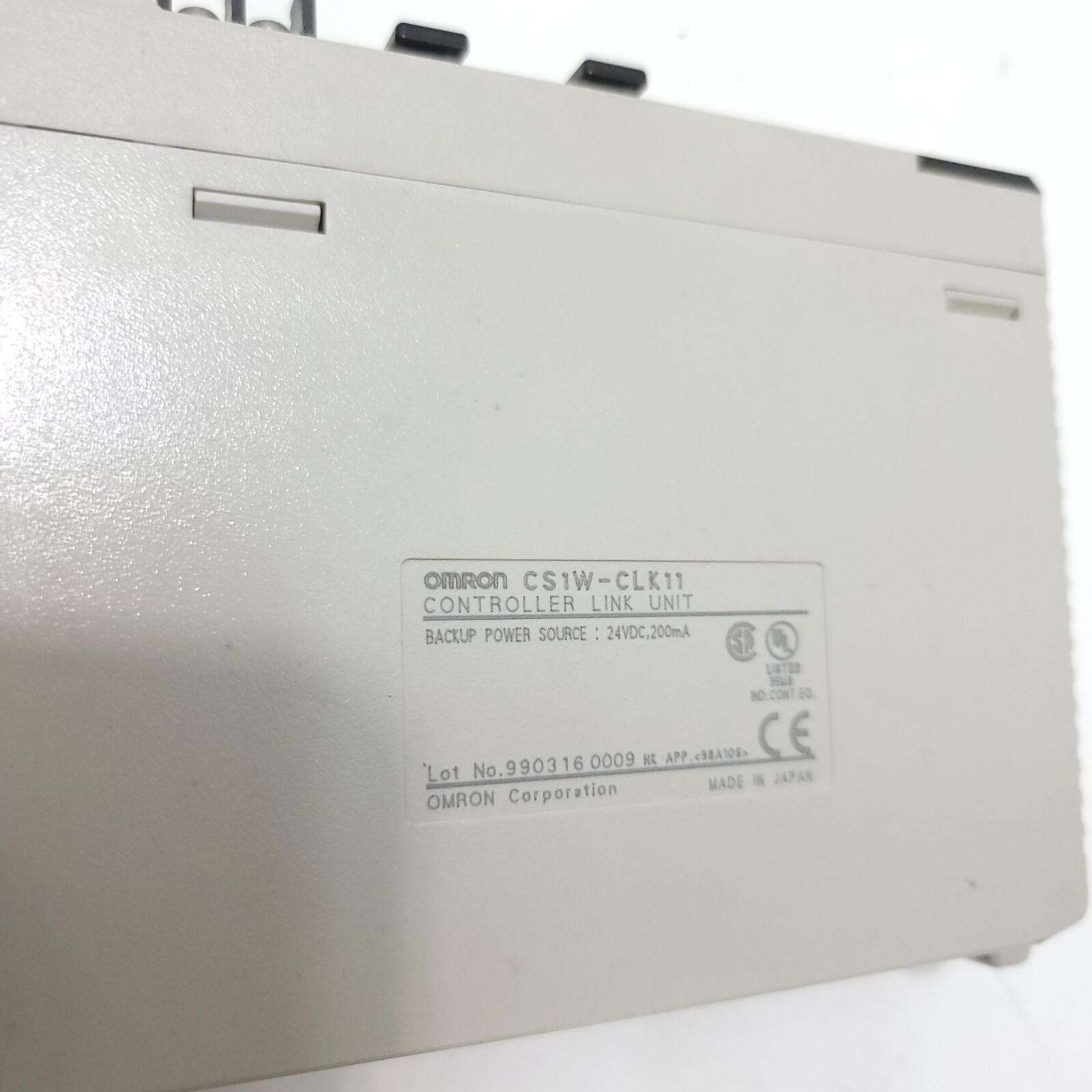 Omron CS1W-CLK11 Optical Bus Controller Link Unit Pre-Owned Free Fast Shipping