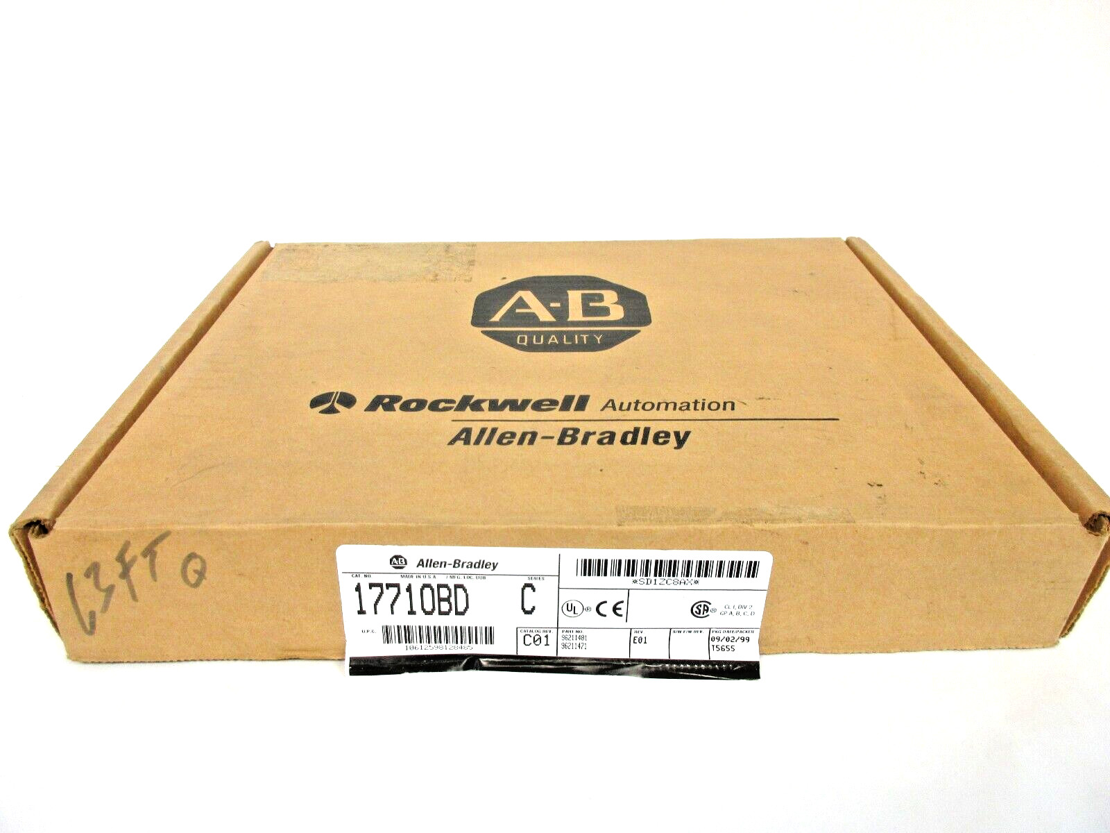 Allen-Bradley 1771-0BD Ser. C DC Output Module 10-60 VDC Rev C01 New Old Stock