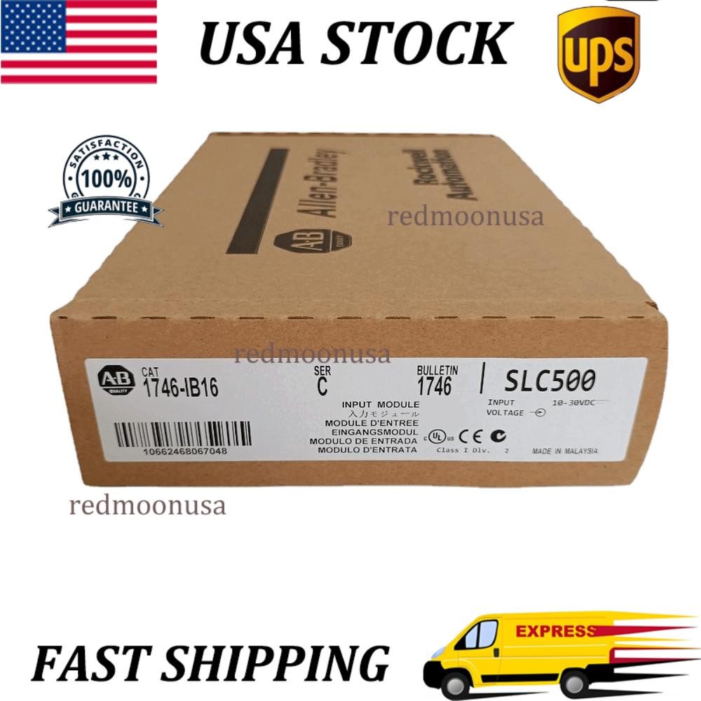 New Sealed AB 1746-IB16 SER C SLC 500 Digital Input Module PLC 1746IB16 US STOCK
