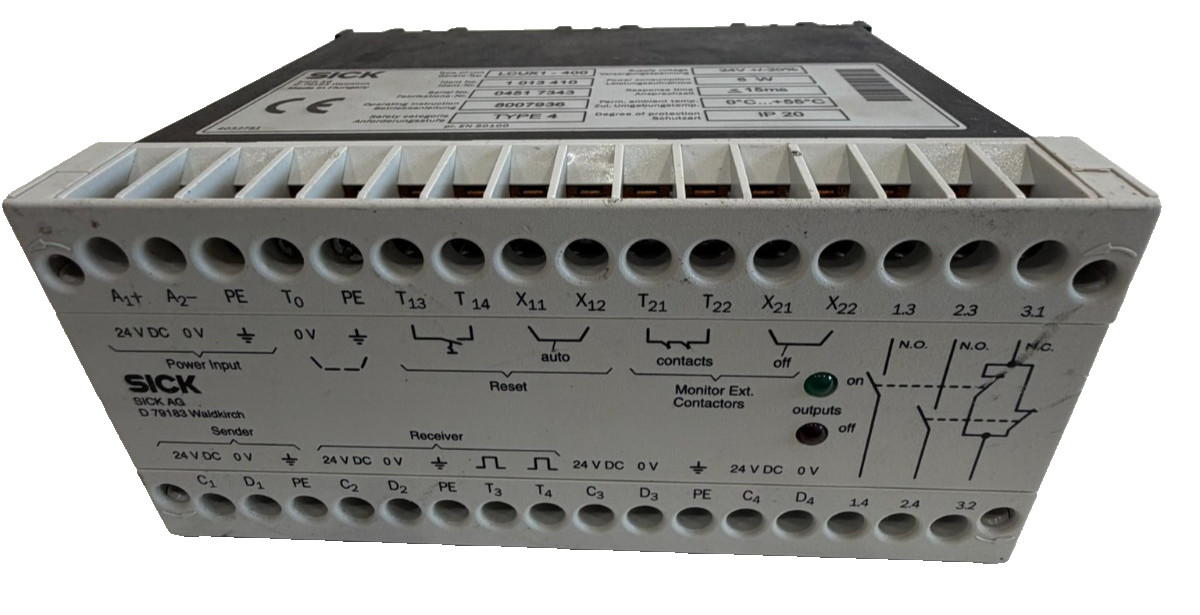 NEW SICK LCUX1-400 SAFETY INTERFACE MODULE LCUX1400