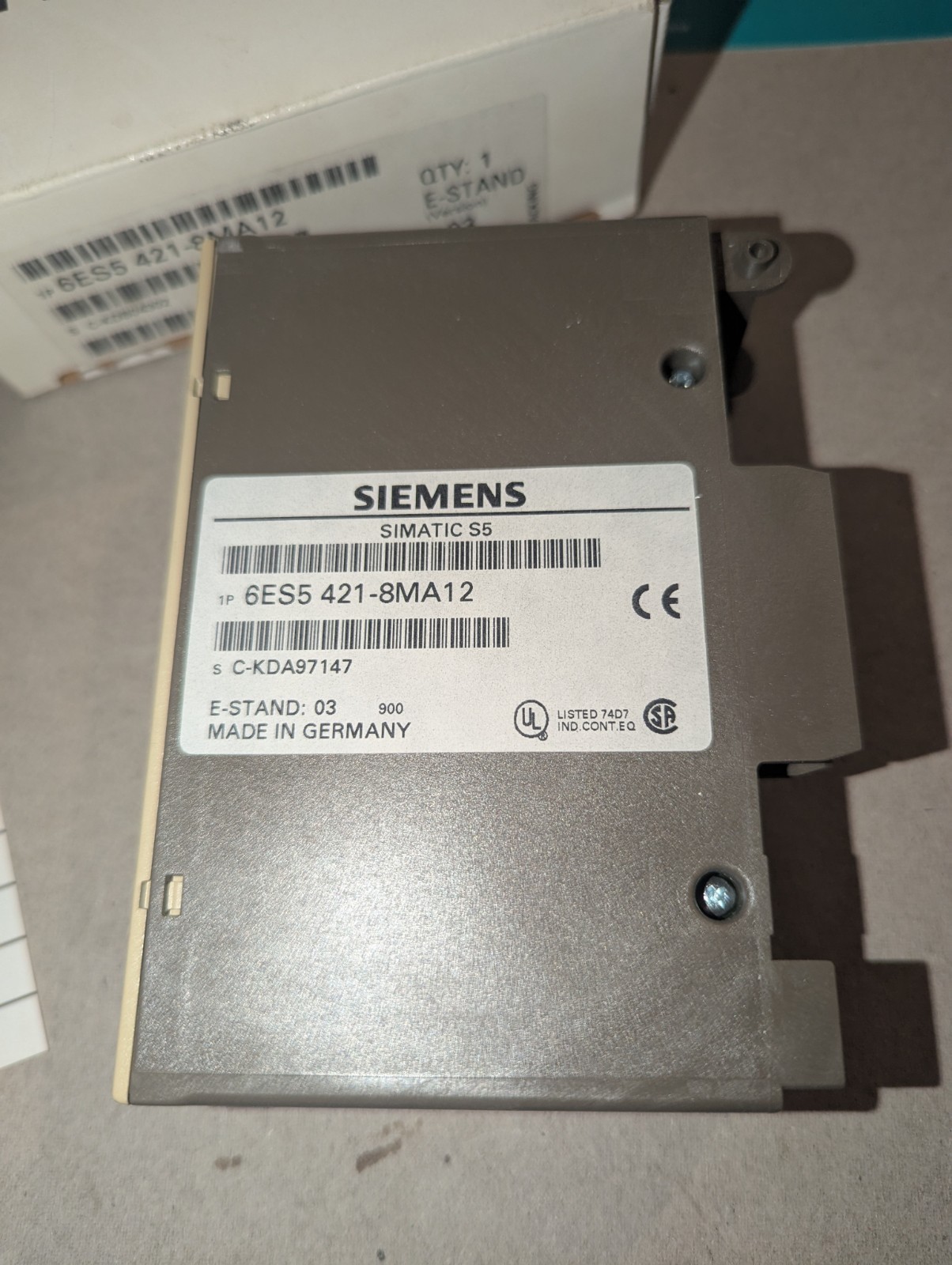 NEW GENUINE SIEMENS 6ES5 421-8MA12 SIMATIC S5 DIGITAL INPUT
