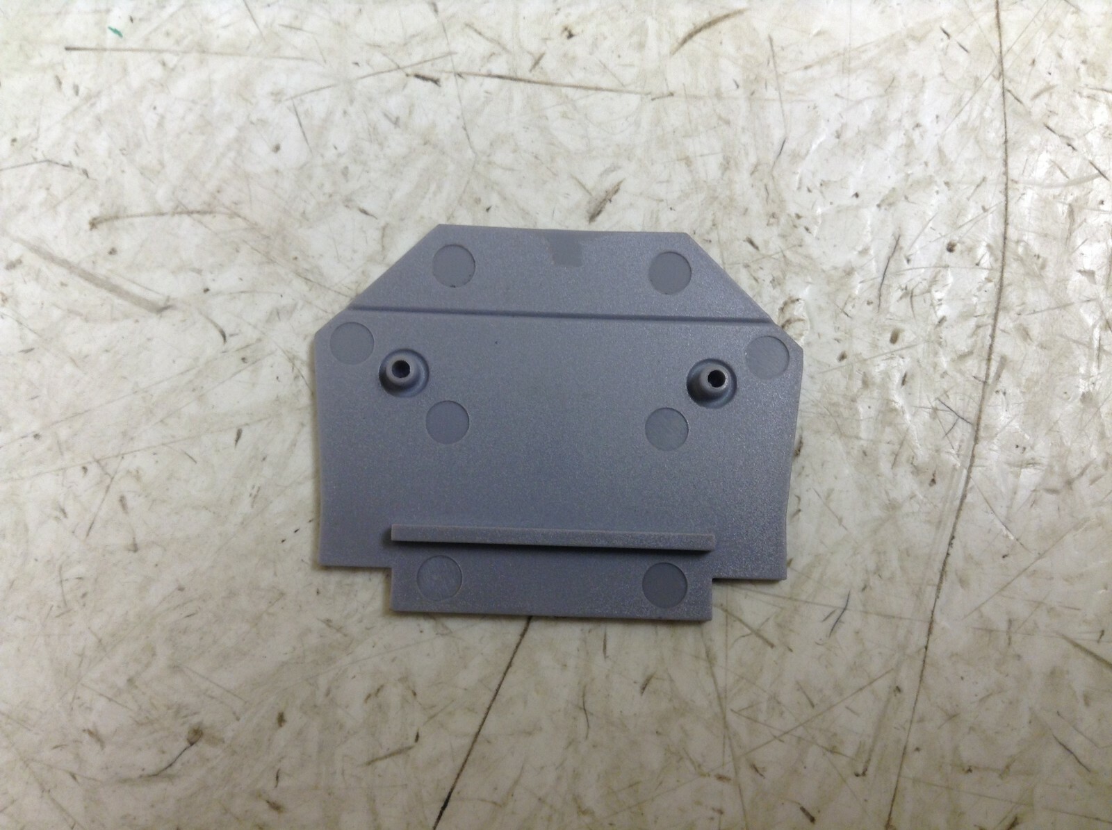 Automation Direct 43010 Gray Grey Wire Terminal End Plate Lot of 4 (TSC)