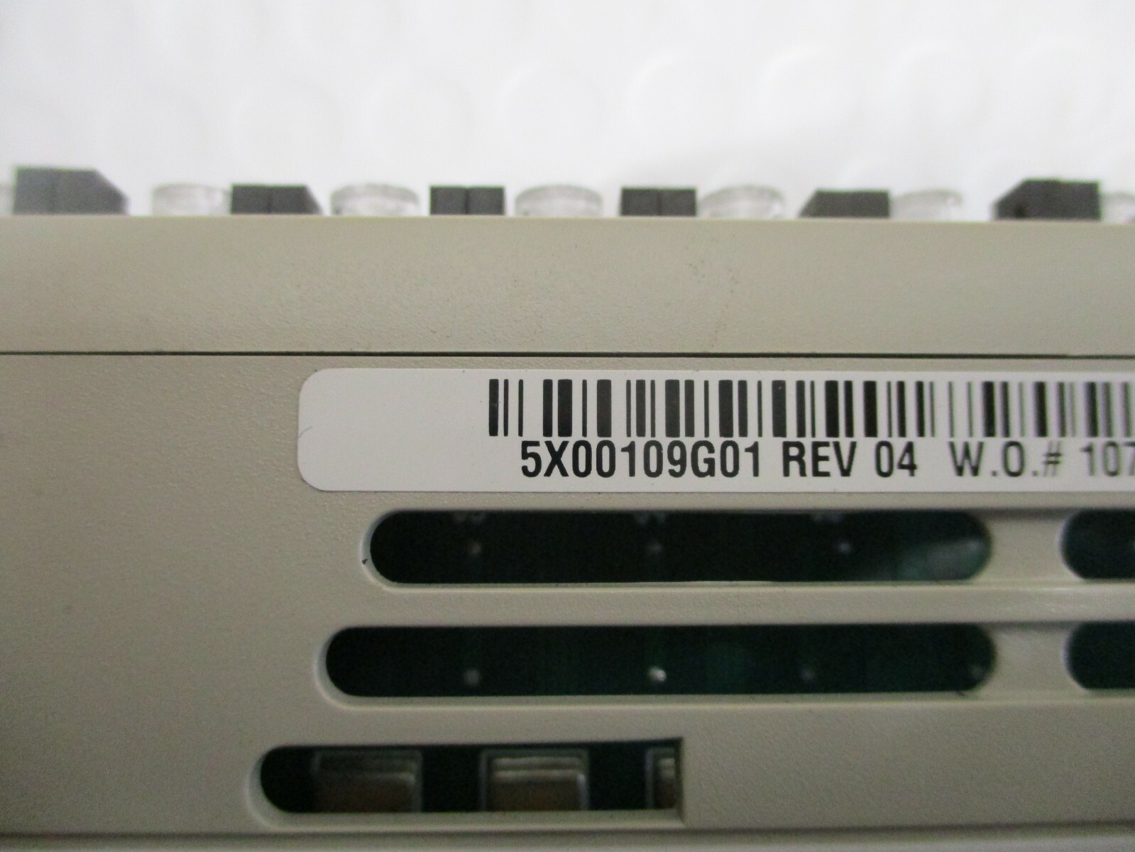 EMERSON OVATION HART HIGH PERFORMANCE ANALOG INPUT MODULE 5X00109G01 REV. 04